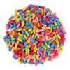 500 Pack Pencil Eraser Caps Pastel Colors Latex Free Pencil Pencil Eraser Toppers Arrowhead Caps Erasers for School Supplies,Deep Color