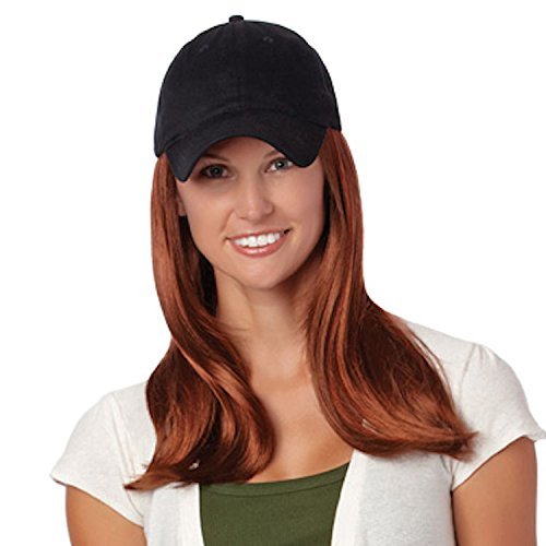 Henry Margu (Long Hat Black) - Synthetic Baseball Cap Wig in 24H18