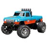 Edottbag Mini Rc Truck with Trailer, Mini Rc Monster Truck, Monster Truck Toys, 2.4Ghz All Terrain Off-Road Monster Truck, 1:64 Scale Alloy,Speed/Steering Adjustable,Remote Control Car (with Trailer)