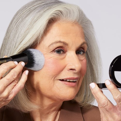 LAURA GELLER NEW YORK Classic Bronzer Brush | Fluffy Powder Brush, Contour & Define, Vegan Bristles