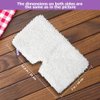 wagfall Replacement Steam Mop Pads for Shark Steam Mop Pads Compatible with S3500 Series S3501 S3601 S3550 S3901 S3801 SE450 S3801CO S3601D Steam Pocket Mop (6-Pack)