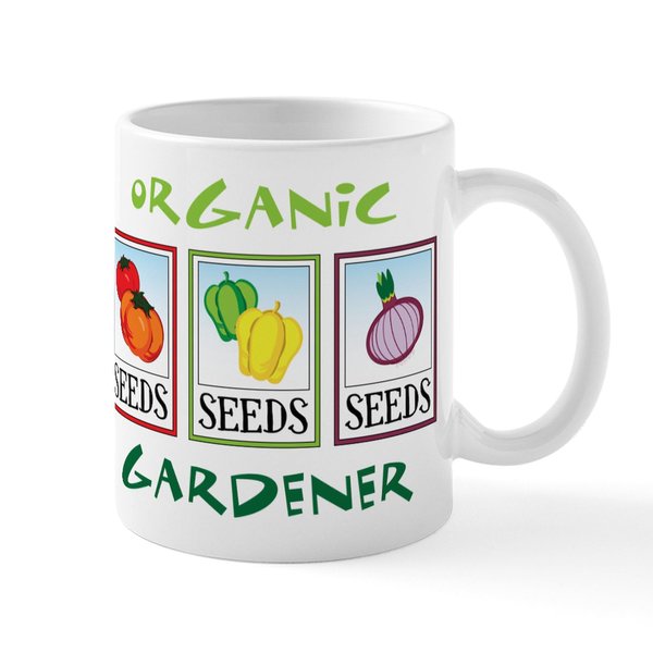 CafePress Organic Gardner Mug 11 oz (325 ml) Ceramic Coffee Mug