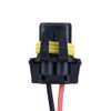 BlyilyB 4-Pack 9005 9006 HB3 HB4 Female Adapter Wiring Harness Sockets Wire Connector for Headlights Fog Lights