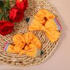 Giantree 2Pcs Teacher Headband, Back to School Pencil Headbands for Teachers Ponytail Holder Hair Scrunchies for Women Yellow Pencil Scrunchies Cute Hair Band Pencil Bow Hair Ties Hair Accessories