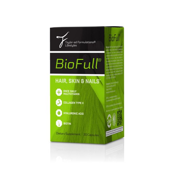 BioFull Hair Skin Nails - Biotin Vitamins for Hair, Skin & Nails - Biotin & Collagen Supplement for Women & Men