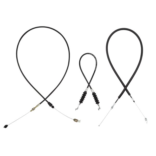 CLUBRALLY Club Car Precedent Gas Golf Cart Governor & Accelerator Throttle Cable Snap in Kawasaki FE290/FE350 2004-2015, Replace 102336001 102513102 102595101