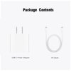 Airpods Pro 2nd Gen Charger, 20W USB C New Airpods 4 Charging Cord, USB C to USB C Woven Cable for AirPods Max 2 (2024), AirPods Pro (2nd Gen) Wireless Earbuds,iPhone 15/16 Charging Cord Power Adapter