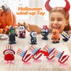 ZGWJ 18 Pcs Halloween Wind Up Toys for Children Kids Boys Girls Toddlers, Educational Walking Clockwork Jump Funny Toys for Party Gifts Party Favors Goody Bag