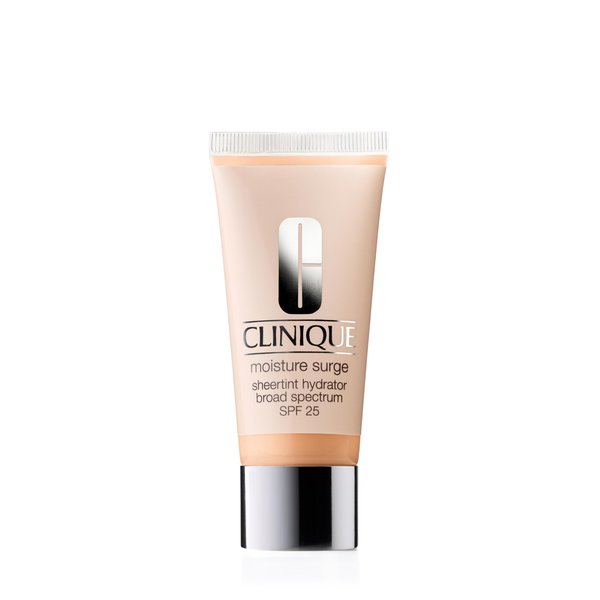 Clinique Moisture Surge Sheertint Hydrator Hydrating Tinted Moisturizer Broad Spectrum SPF 25 With Hyaluronic Acid + Aloe Water For All Skin Types | Sheer Coverage, Natural Finish, Light