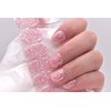 LIFOOST Glitter Gel Nail Polish Strips Adhesive Nail Art Stickers Color Gradient Full Cured Gel Nail Art Wraps Extra-Long Gel Manicure Strips (Glitter Pink Colors)