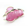Meilliwish Leaf Cute Women Hair Claw Clip 1 PCS(D08)(Pink)