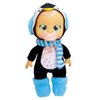 Cry Babies Tiny Cuddles Christmas Izzy - 9" Baby Dolls, Cries Real Tears, Blue Penguin Themed Pajamas