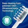 Emmi-dent Platinum 4-Pin Regular Bristle-Head Attachments - Electric Toothbrush Replacement Heads. Cleans with Ultrasound Waves. (Regular 4 Pack)