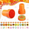 Jenaai 72 Pcs Fall Stampers for Kids Fall Party Favors Autumn Self Ink Stamps Bulk Thanksgiving Party Favors Assorted Kids Stamps Fall Toys for Party Gift Goody Bag Filler Treats, Classroom Rewards