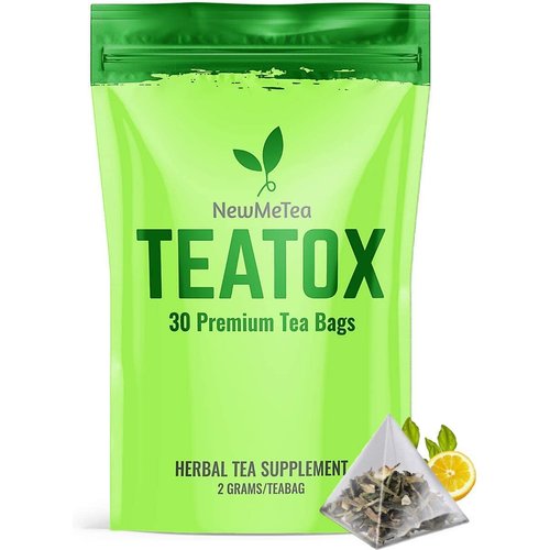 30 Day Detox Tea for Women & Men, All-Natural Herbal Teatox, Energy, Digestion, Body & Immune, Detox Cleanse with Senna Leaf, Keto, Vegan, Non-GMO