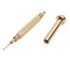Gold Hand Drill Dangle Pierce Piercing Nail Art UV Gel Acrylic Tips Tool (1 PIECE, GOLD)