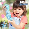 Bluey Premium Cloud Slime, Blueberry-Scented Fluffy Slime, Pre-Made Slime for Kids with Mix-Ins, Bluey Toys, Party Favors for Kids 8-12, Bluey Party Favors, Girls Toys 8-10, Toddler Travel Toys