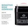 Odacité Exfoliating Face Peel Mask - Bioactive Rose Gommage, Pineapple, and Hyaluronic Acid Gel Glow Recipe- Resurfacing Enzyme Mask for Dullness, Clogged Pores and Dead Skin Build Up, 1.69 fl oz
