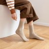 Crew Socks for Women Scrunch Cute Aesthetic Socks Clean Girl Aesthetic Clothes Long Socks Vanilla Girl Cozy X9-Hun81-M