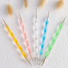 ABenkle 10Pcs Art Dotting Tools for Nail Art, Ball Tip Clay Tools Sculpting Pattern Tracing Stylus, Ball Embossing Stylu for Drawing,Painting Rocks Mandalas,Art Dot Tools