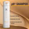 GK HAIR Global Keratin pH+ Pre-Treatment Clarifying Shampoo 1000ml - Silver Bombshell Shampoo 710ml - Leave In Bombshell Cream 100ml