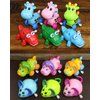 GIFTEXPRESS 12 Pieces 3” - 4” Assorted Zoo Animal Wind Up Toys for Kids Party Favors - Perfect Playing Size for age 3 – 10