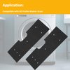 WH01X35719 Lint Filter Compatible with GE Washer Dryer Combo Replacement for Hand Washable Reusable Foam Lint Filter PFQ97HSPVDS 6pcs