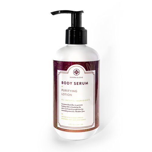 DERMAGLOVE BODY SERUM – ORIGINAL - Ultra Healing Dry Skin Moisturizer, All Natural Ingredients Repair and Give Your Skin a Radiant and Youthful Glow, Paraben-free, Naturally Scented, 8 fl oz