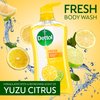 Dettol Fresh Body Wash and Shower Gel, Fresh Yuzu Citrus Scent Body Wash, 16.90 Fl Oz (Pack of 1)