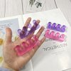 Set of 4 Toe Spacers, Gel Toe Separators for Pedicure, Nail Polish, Toenail Trimming