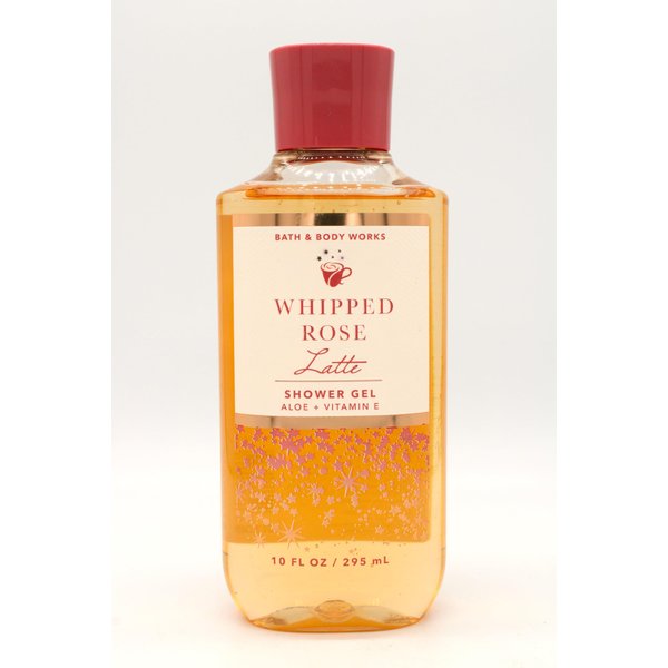 Generic Whipped Rose Latte, Bath and Body, Shower Gel Body Wash, 10 fl oz