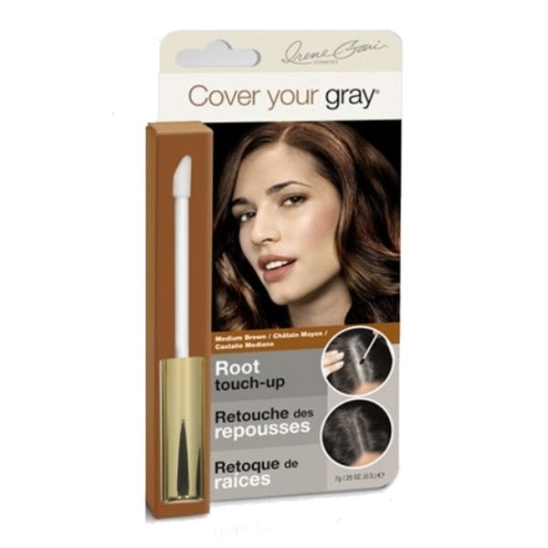 Cover Your Gray Root Touch-Up Medium Brown Mini Box .25 ounce