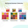 Ruby Kisses Eyeshadow Palette Highly Pigmented Eye Makeup 9 Shades Matte Shimmer Metallic Eyeshadow Palette (Malibu Sunrise)
