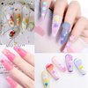 EHOPE Fake Sprinkles Clay Sprinkles 50G Nail Art Slices Polymer Slices Fake Candy Sugar Sprinkles for Nail Art DIY Crafts Cake Phone Case （50g-Flag）