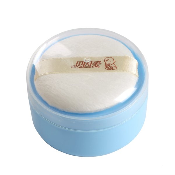 Topwon 3.5'' Baby After-Bath Powder Puff Kit Container Dispensor Case with Sifter | BPA Free (1 Packed)