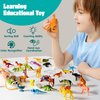 JOYIN 69Pcs Small Animal Figures, Assorted Mini Plastic Animal Toy (Ocean, Zoo, Farm, Dinosaur, Insect), Realistic Tiny Little Animals for Sensory Bin, Christmas Birthday Gifts, Toddler 3+, Kid 3-5
