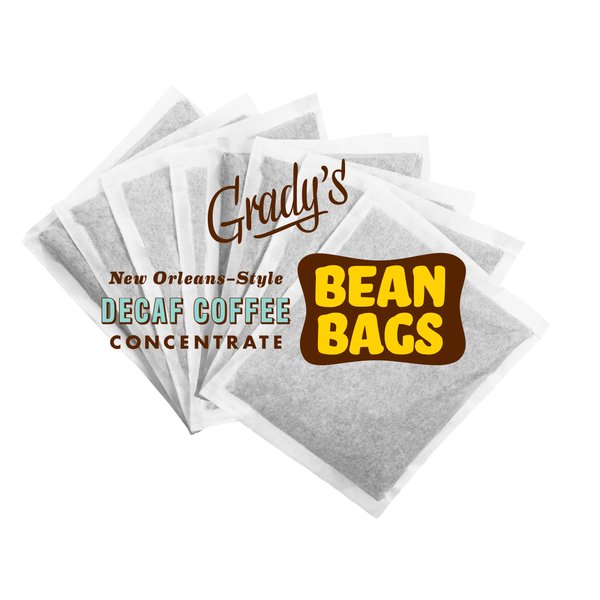 Grady's Cold Brew Decaf Coffee, Bean Bag Bundle with 8 (2oz.) Bean Bags, 24 Total Servings