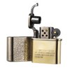 Bronzy Carved Constantine Antique Style Lift Arm Petrol Kerosene Lighter