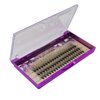 Bodermincer 8mm/10mm/12mm/14mm/16mm to Choose Thickness 0.07mm C Curl Individual Flare False Eyelashes 20 Hairs/Cluster Fake Lashes False Eyelashes Extension (12mm)