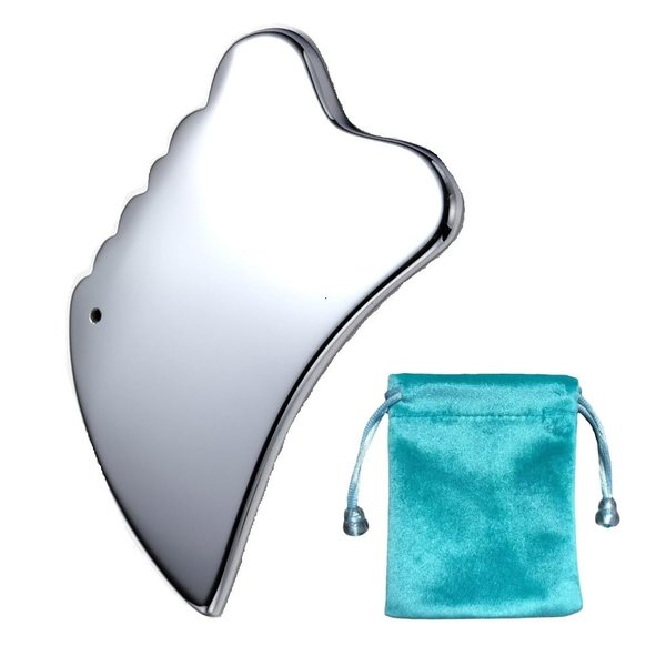 SAEEYCUE Terahertz Stone Gua Sha Scraping Tools Lymphatic Drainage Massager (b)