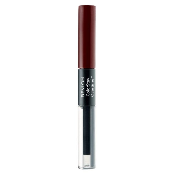 Revlon ColorStay Overtime Liquid Lip Color, Relentless Raisin [270] 1 ea (Pack of 2)