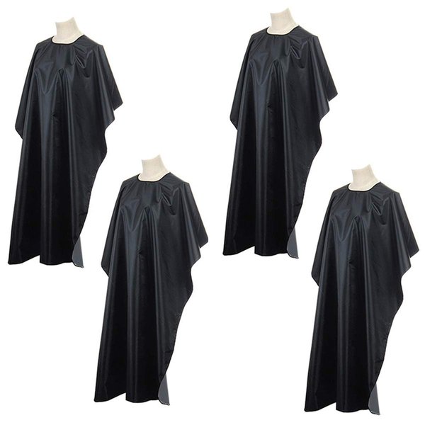 OBTANIM Unisex Adult Hair Salon Capes with Snap Closure Waterproof Hairdressing Styling Hair Cutting Coloring Nylon Cape for Barber Hairdressers (4 PACK)