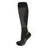 BriteLeafs Sports Compression Socks (Medium, Black) - 20-30 mmHg Firm Support, Graduated Supports Best for Performance & Recovery