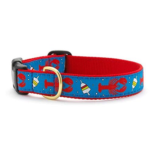 Up Country LBUCQ5W Lobster & Bouy Pet Collar - Extra Large