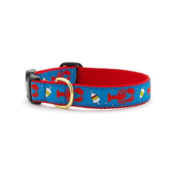 Up Country LBUCQ5W Lobster & Bouy Pet Collar - Extra Large