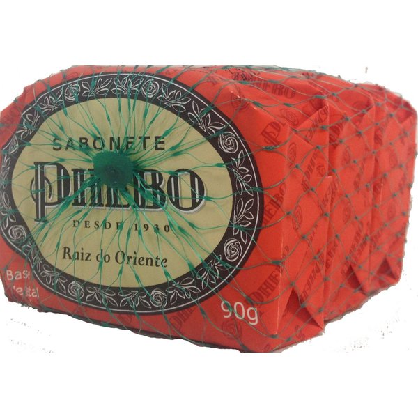 Linha Tradicional Phebo - Sabonete em Barra de Glicerina Raiz do Oriente (3 x 90 Gr) - (Phebo Traditional Collection - Glycerin Bar Soap Oriental Radish (3 x 3.2 Net Oz))