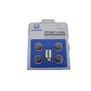 Honda Genuine Accessories 08W42-SCV-101 Alloy Wheel Lock,Chrome