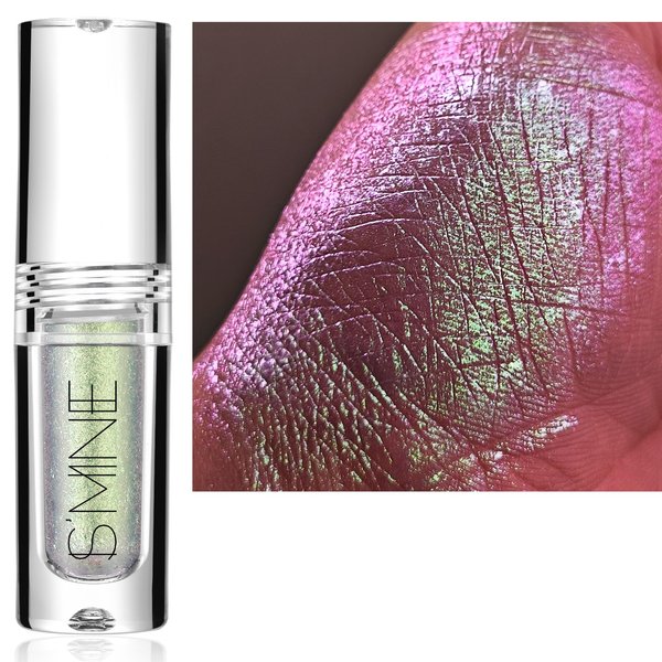 IS'MINE Glitter Liquid Eyeshadow, Chameleon Metallic Multi-Dimensional Holographic Highly Pigmented Multichrome Eyeshadows Makeup (#46)