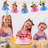 8Pcs Movie Girls Birthday Decorations Honeycomb Centerpieces, 3D NO-DIY Movie Girls Birthday Party Decorations Centerpiece, Movie Girls Party Decorations for Table Decorations Party