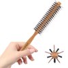 SUNBIRD Small Round Brush,Mini Plastic Nylon Hair Brush, Light And Convenient,1.2 inch ，Volume,Styling,Curling & Curly,Wavy,Thick,or Thin Hair on Men & Women